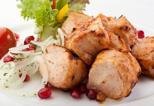 Фото Шашлык из куриной грудки